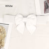 Women's Dress Bow Stretch Wide Belt