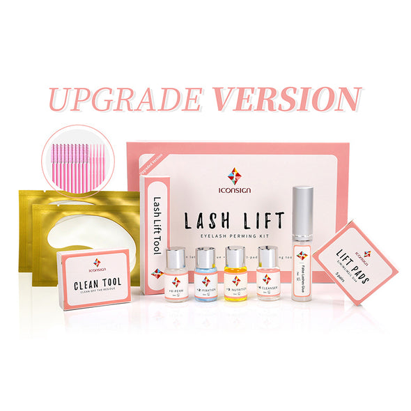 Upgrade-Version Lash Lift Kit ICONSIGN Lifting Dauerwelle Wimpern Augen Make-Up-Tools