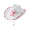 Surrounding Border Five-pointed Star Cowboy Hat Female