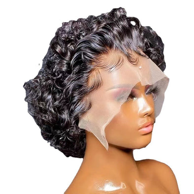 Natural Curly Hair Lace Before Any Face Wig Female Fashion