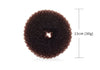 Foreign trade hair accessories manufacturers wholesale New donut flower taro hairdressing tools Variety balls head hair