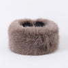 Fur Ball Woolen Cap Autumn And Winter Imitation Fur Thickened Hat