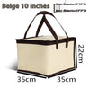 6-inch 8-inch 10-inch 12-inch Heightened Aluminum Foil Cake Insulation Bag Seafood Steak Takeaway Insulated Bag