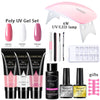 Nail Extension Gel Set Crystal UV Phototherapy