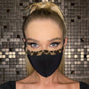 Explosive Women's Adjustable Rhinestone Mask