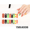 Cross-border New Arrival Nail Sticker Million Halloween Skull Autumn Maple Leaf Pumpkin Ghost Festival Adhesive Nail Sticker