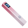 Metal One-word Small Portable Nail Lamp With Screen Display Tip Heating Lamp Handheld Phototherapy