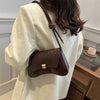 Trendy Retro Lock Simple Underarm Small Square Shoulder Bag