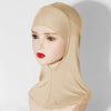 Multi-Color Breathable Neck High Elastic Base Cap Cover Turban