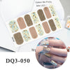 Nail Art Farbe Nagel Aufkleber Einfache Mode