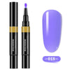 One-step Glue Three-in-one Nail Polish Glue Pen Lazy Long-lasting Phototherapy Glue Nail Manicure