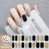 Simple Autumn And Winter Gel Nail Stickers