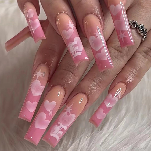 Nail Art Love Nail Patch із шестикутною зіркою, що знімається