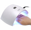 Nagellampe mit zwei Lichtquellen, UV-LED-Phototherapiegerät