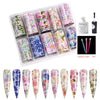 Nailart Transferfolien 12er Set