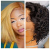 Cut Real Hair Front Lace Wig