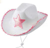 Surrounding Border Five-pointed Star Cowboy Hat Female