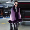 Knitwear Winter Fur Collar Cardigan Coat For Women