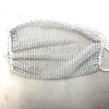 Rhinestone Mask European And American Net Celebrity Fishing Net Star Color Mask With Diamond