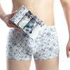 Herren-Boxershorts mit mittlerer Taille, atmungsaktive Jugend-Boxerunterwäsche