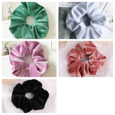 Flannel Hair Tie Hair Rope Amazon Velvet Fashion Ponytail Hair Accessories