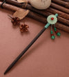 Hair pin with antique fringe