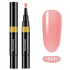 One-step Glue Three-in-one Nail Polish Glue Pen Lazy Long-lasting Phototherapy Glue Nail Manicure