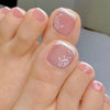 White French Toenail Wear In Summer