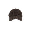 Peaked Cap Embroidered Cotton Face-looking Small Soft Top Hat