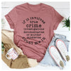 If It Involves True Crime Count Me In T-Shirt