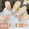 Hand Painted Tulip Smudge Nail Stickers