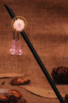 Hair pin with antique fringe