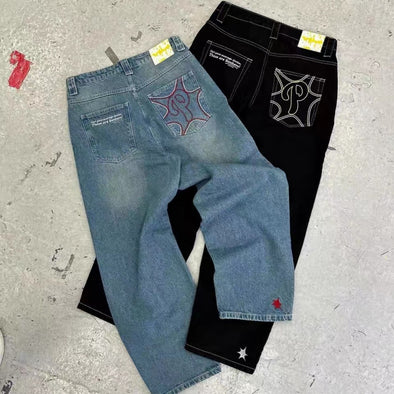 New Hip-hop Fashion Jeans For Men And Women