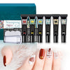 For Nail Beauty Salon Printing Glue Colored Drawing Glue Steel Plate Transfer Adhesive UV Polish Phototherapy Plastic