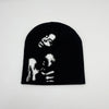 European And American Jacquard Portrait Series Brimless Knitted Hat