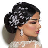 Bridal Handmade Rhinestones Hair Combing Ornaments