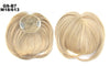 High Temperature Silk Chemical Fiber Wig Top Heart Bangs, Peach Heart Bangs On The Top Of TheHead