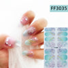 Three Dimensional Craft Crystal Nail Polish Film Full Paste