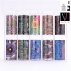 Nail Art Transfer Foils Set Of 12