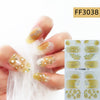 Three Dimensional Craft Crystal Nail Polish Film Full Paste