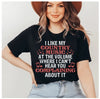 Ich mag meine Country-Musik in der Lautstärke, in der ich dich nicht darüber beschweren höre T-Shirt