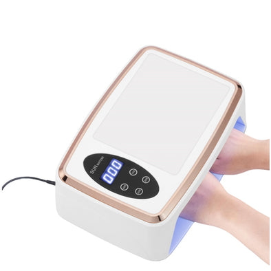 380 W professioneller Nageltrockner, 90 LEDs, UV-Lampe für die Aushärtung aller Gel-Nagellacke, Bewegungssensor, Maniküre und Pediküre 