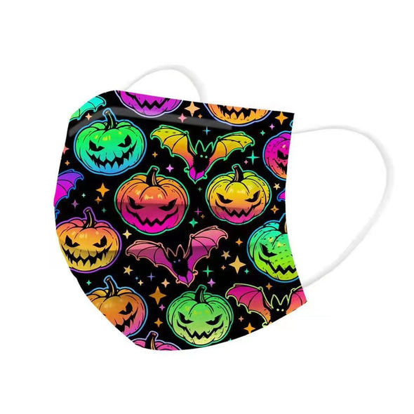 Halloween Masken Halloween Print Flache Masken