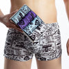 Herren-Boxershorts mit mittlerer Taille, atmungsaktive Jugend-Boxerunterwäsche