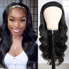 European And American Style Wig Headgear Black Headband Rose