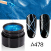 Nail Art Metal Brushed Nail Glue Painting