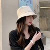 Spring And Summer New Style Fisherman Hat Women's Solid Color Light Board Leisure