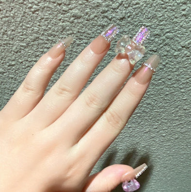 Kann mit dem Princess Butterfly Senior Netflix Wear Nail Lazy Nail Piece eingenommen werden