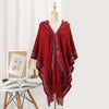 Casual Versatile Personality Border Dark Pattern Shawl Scarf