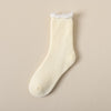 Women's Mid-calf Winter Fleece Lined Padded Warm Keeping Sleeping Floor Cashmere Socks